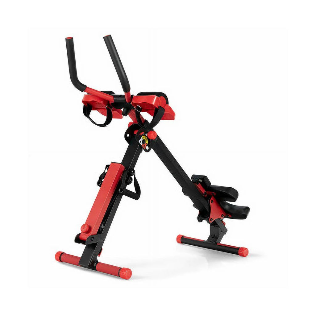 4-in-1 Folding Rowing Machine with Control Panel V81926