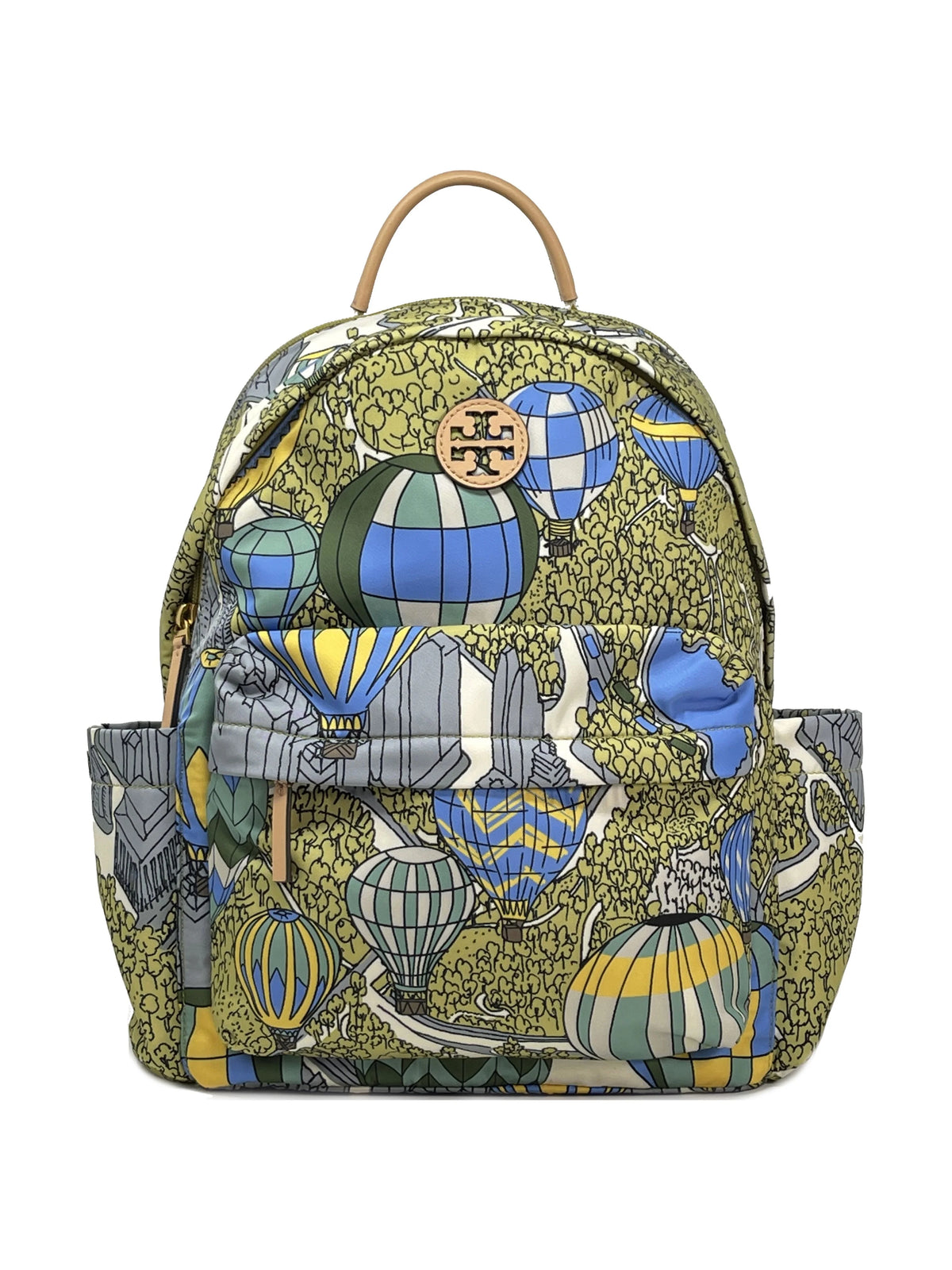 Printed Nylon Backpack A56138