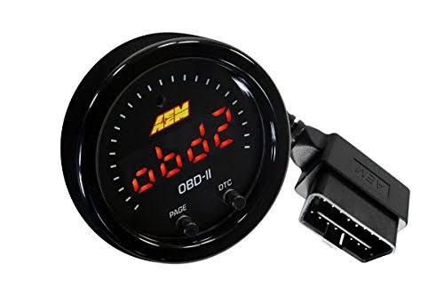 Black OBDII Gauge D4755