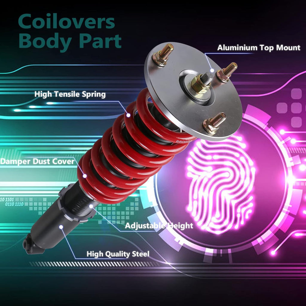 Adjustable Height Coilovers Struts for Hyundai Genesis Coupe B908712
