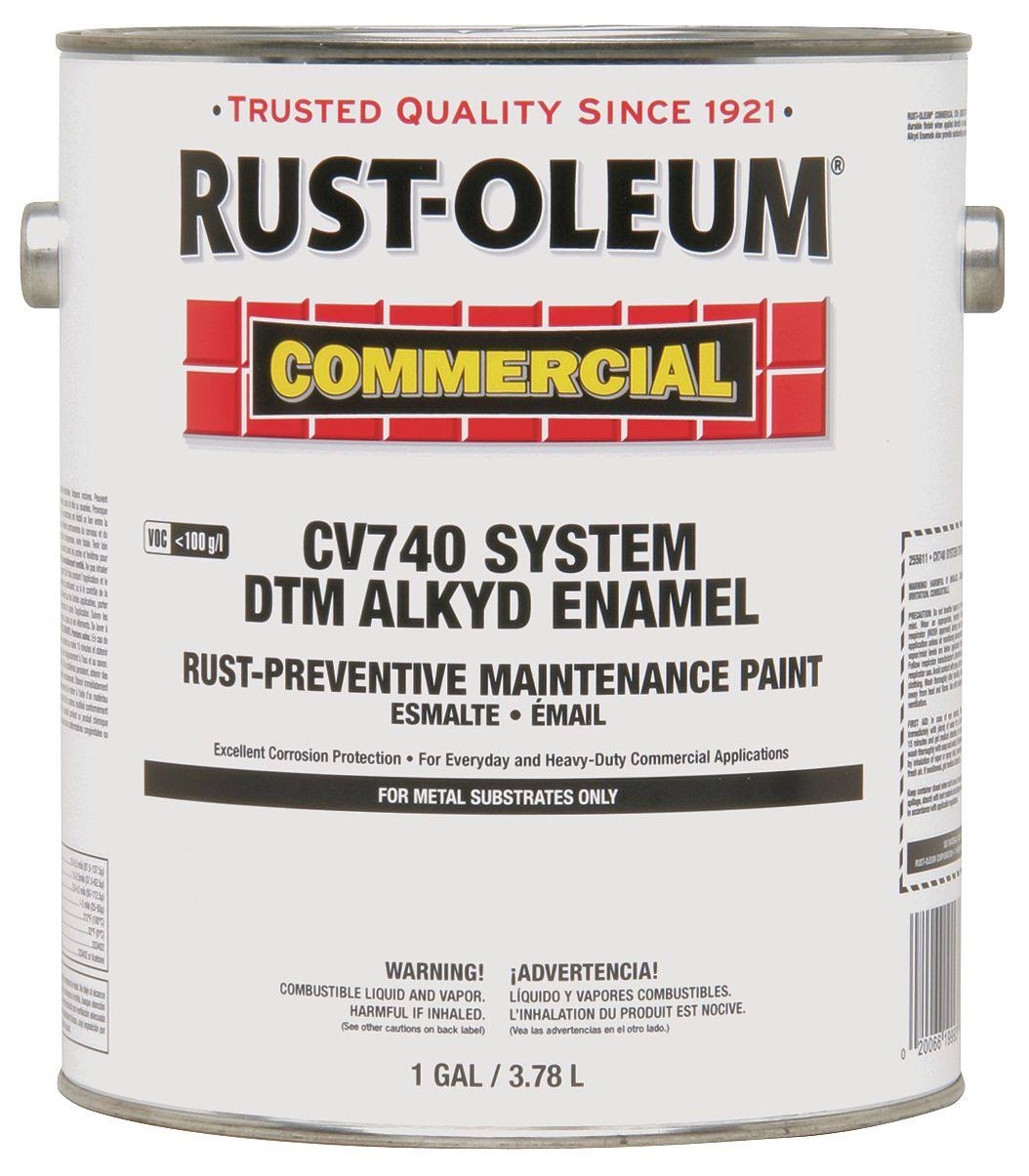 Black Alkyd Enamel Rust-Preventative Maintenance Paint Q33275