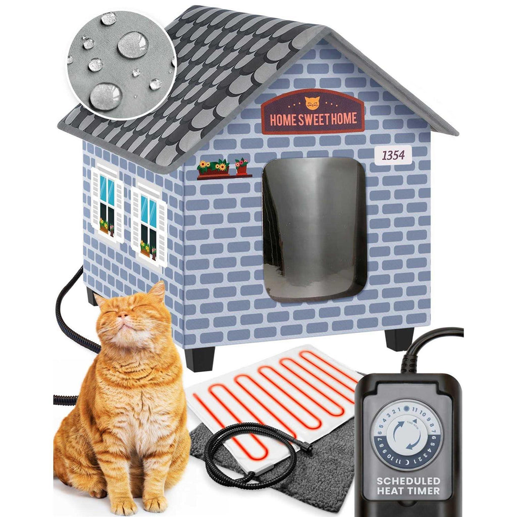 Heated Cat Houses P8288