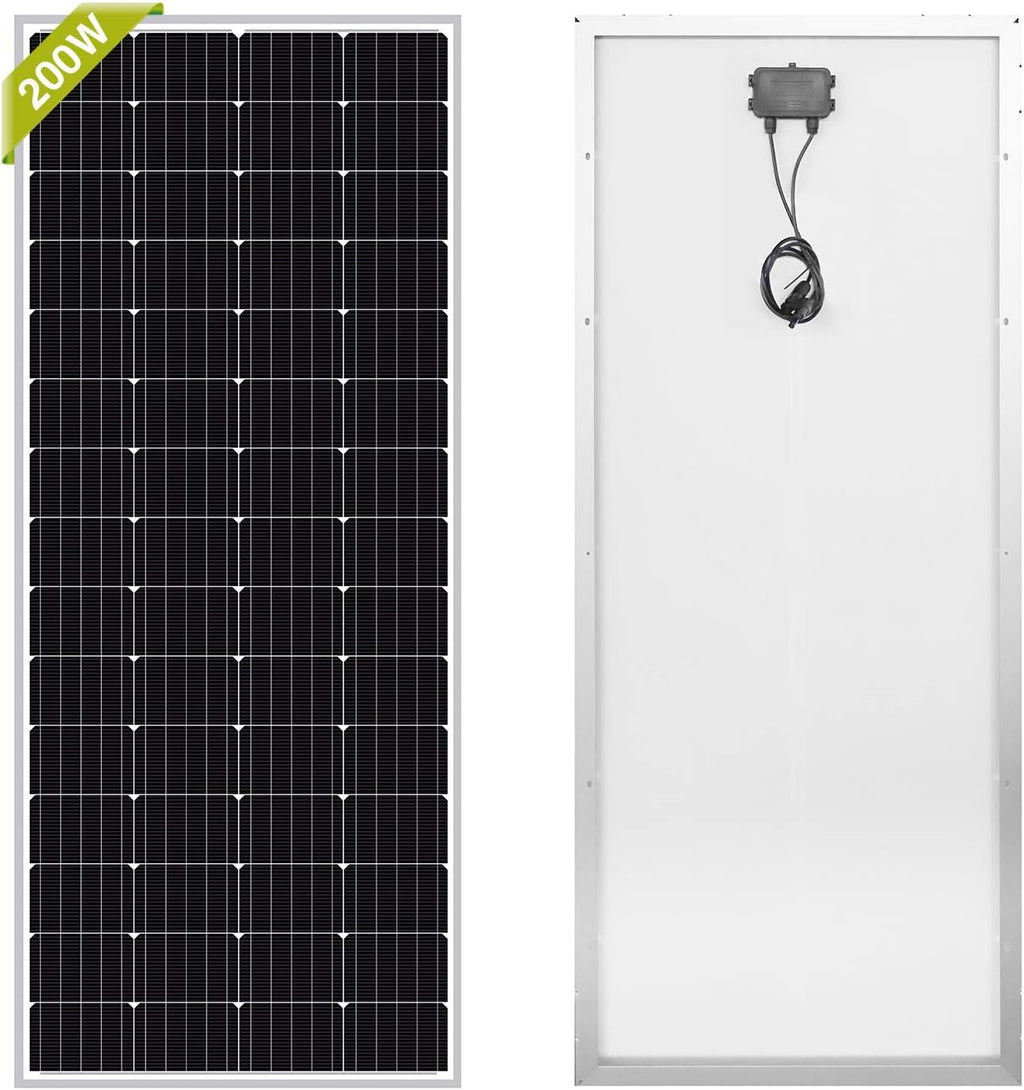 200W 12V Monocrystalline Solar Panel Z375