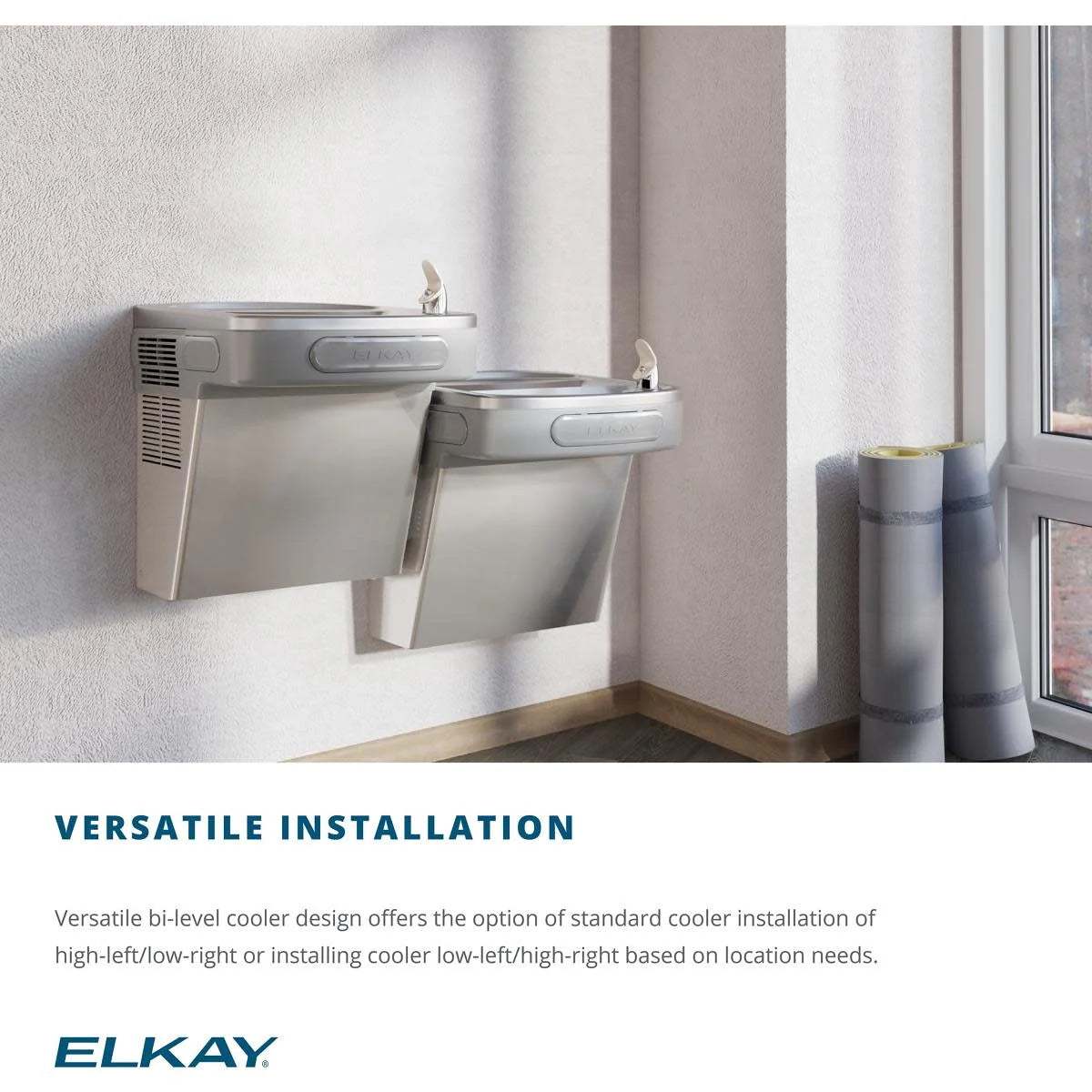 Non-Refrigerated Wall Mount Drinking Fountain Z251232