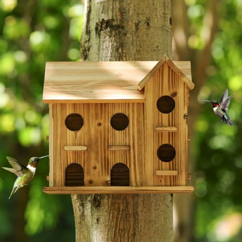 10 Hole Hanging Birdhouse Kit H272243