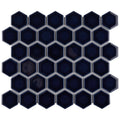 Smoky Blue Porcelain Floor and Wall Mosaic Tile Q4166