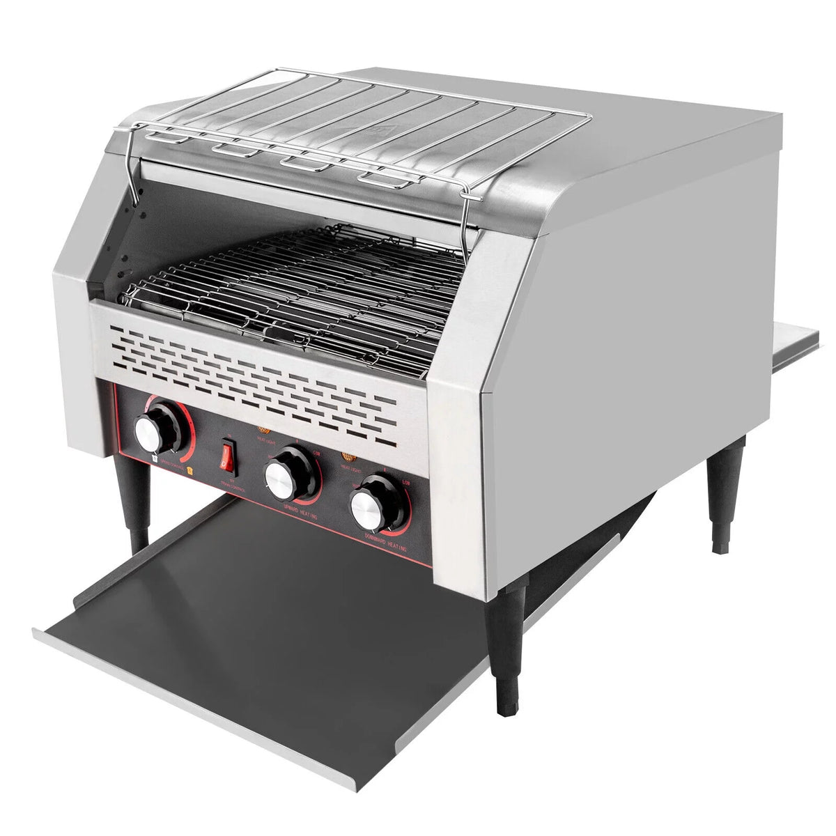 2600W Stainless Steel Commercial Conveyor Toaster B197720