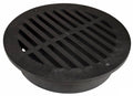 Black Plastic Round Grate N106