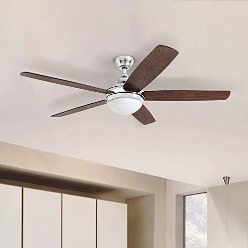 52 inch Chrome Ceiling Fan with Remote Z82964
