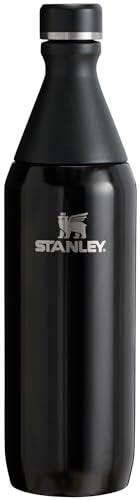 20 oz Insulated Stainless Steel Black Bottle V658851