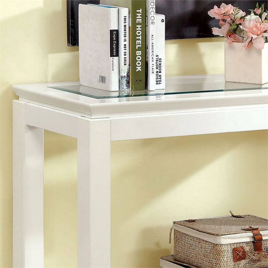 Wood 1-Shelf Console Table R59892