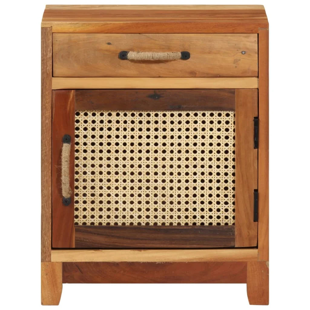 Solid Reclaimed Wood Bedside Cabinet C1979