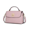 Pink Vegan Leather Crossbody Bag E212