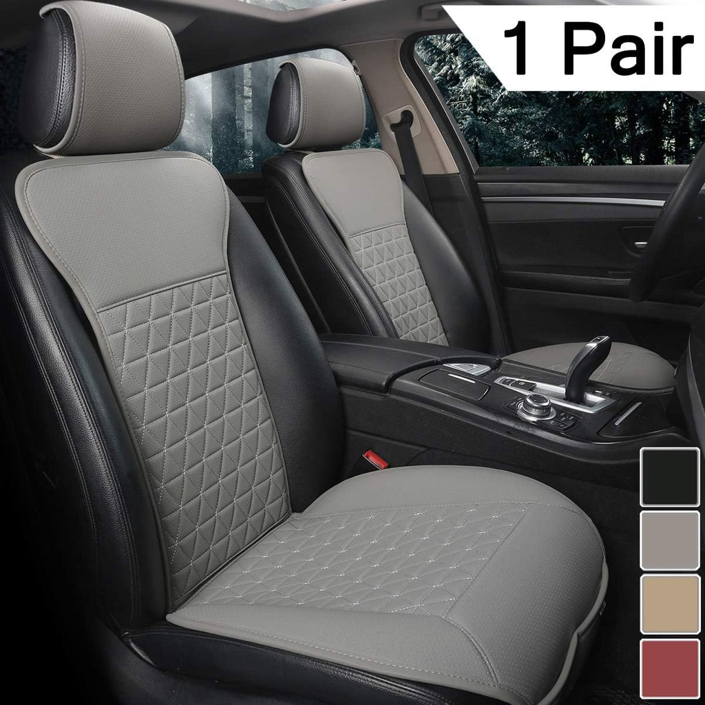 Wine Red Pack of 2 PU Car Seat Covers K5325