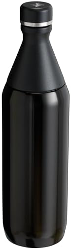 20 oz Insulated Stainless Steel Black Bottle V658851