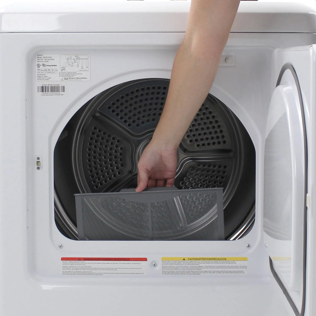 Front Load Electric Clothes Dryer 7.0 Cu. ft. White J611