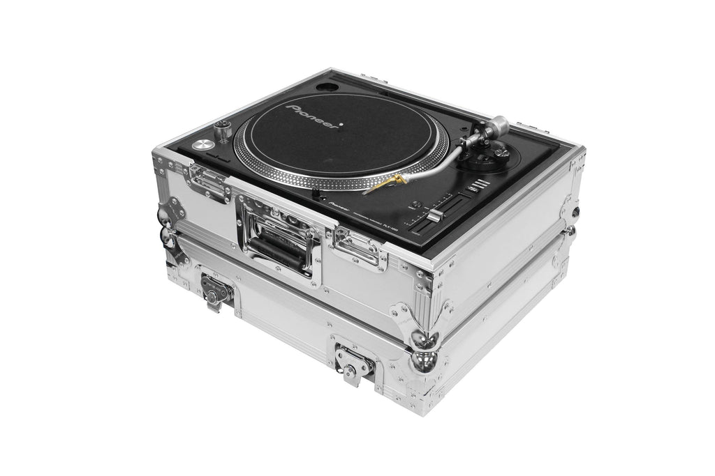 White Universal Turntable Flight Case J4212