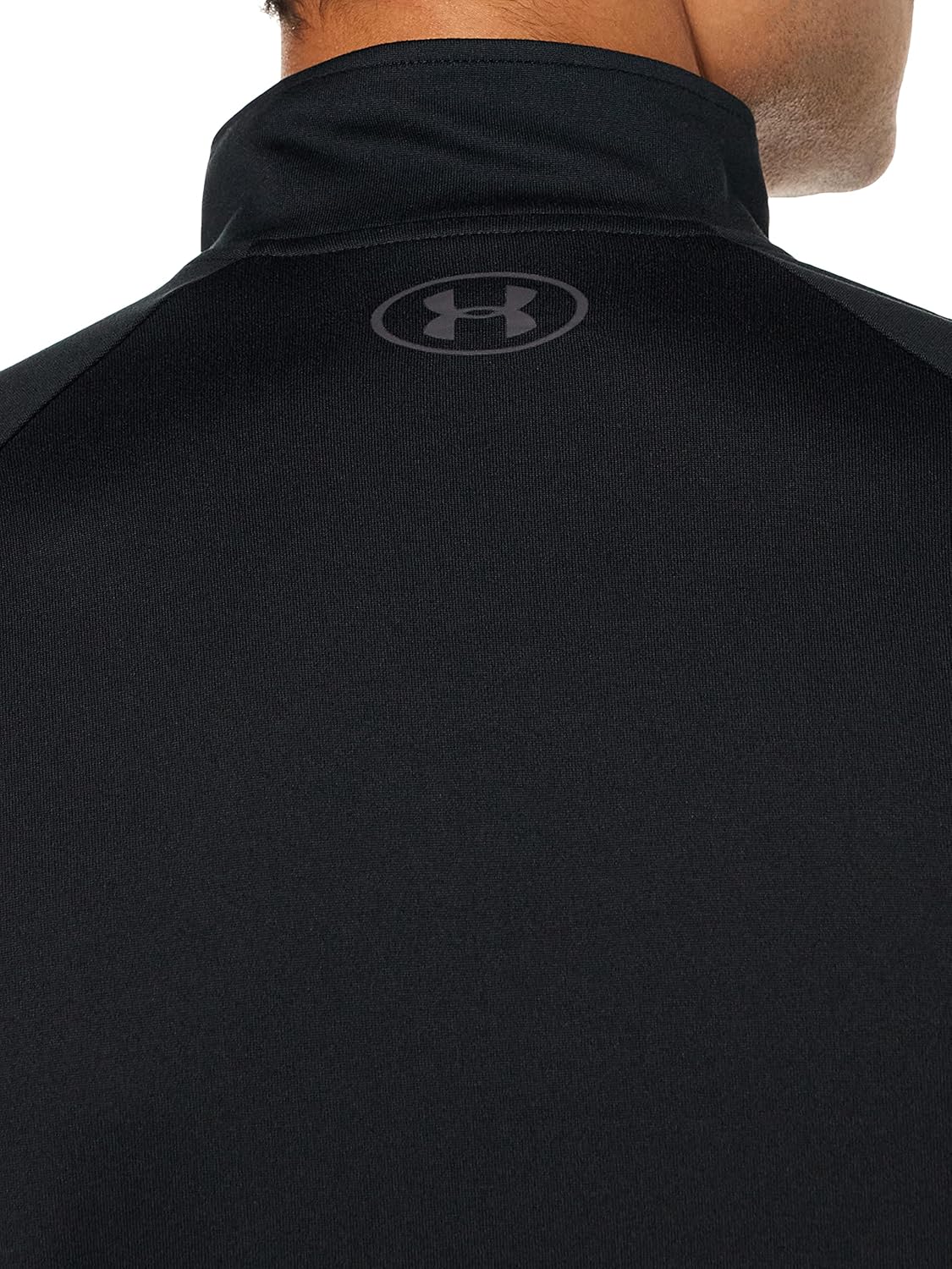 Black ½ Zip Long Sleeve Q385055