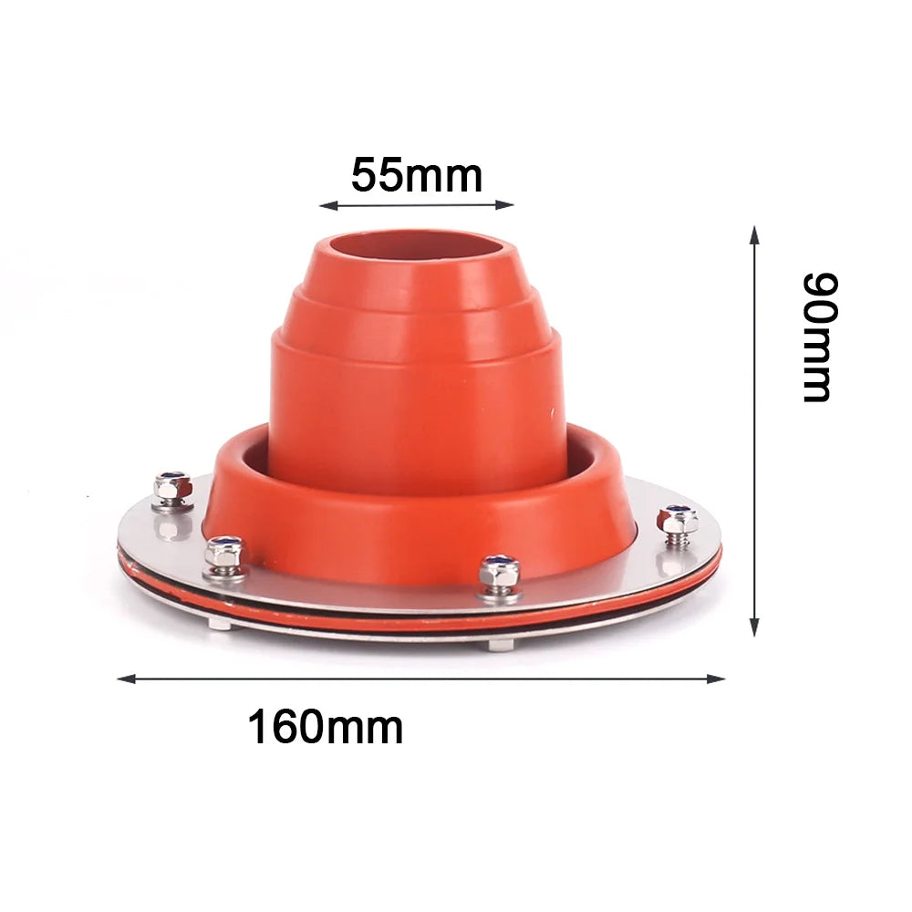 Jack Kit for Tent Flexible Roof Silicone Metal Roofing Tube Flashing High Resistance Scalding Device for Chimney M512081