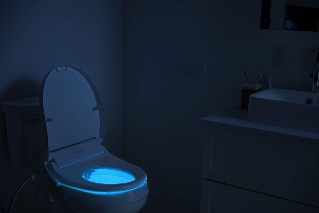 White Electronic Bidet Seat W33260