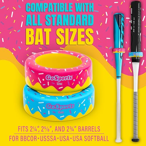Baseball and Softball Bat Weights 2 Pack 16 oz & 12 oz D21853