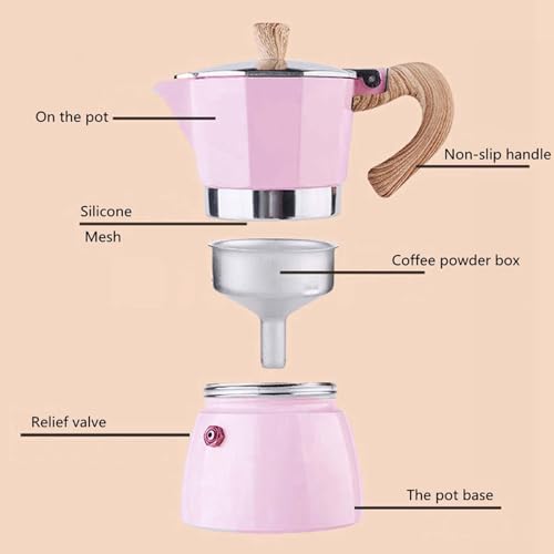 3 Cup 5 oz Stovetop Espresso Maker V573602