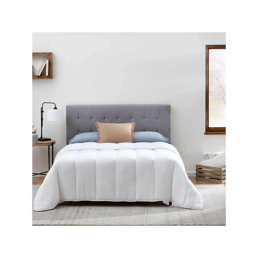 King Size White Microfiber Comforter E315750