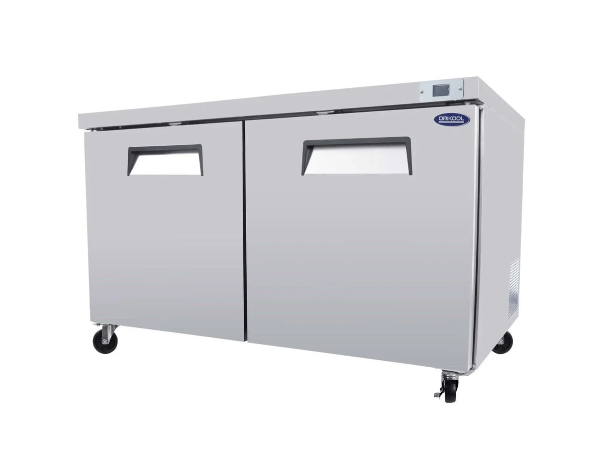 60" Stainless Steel Undercounter Work Top Refrigerator 18Cu.Ft B6071