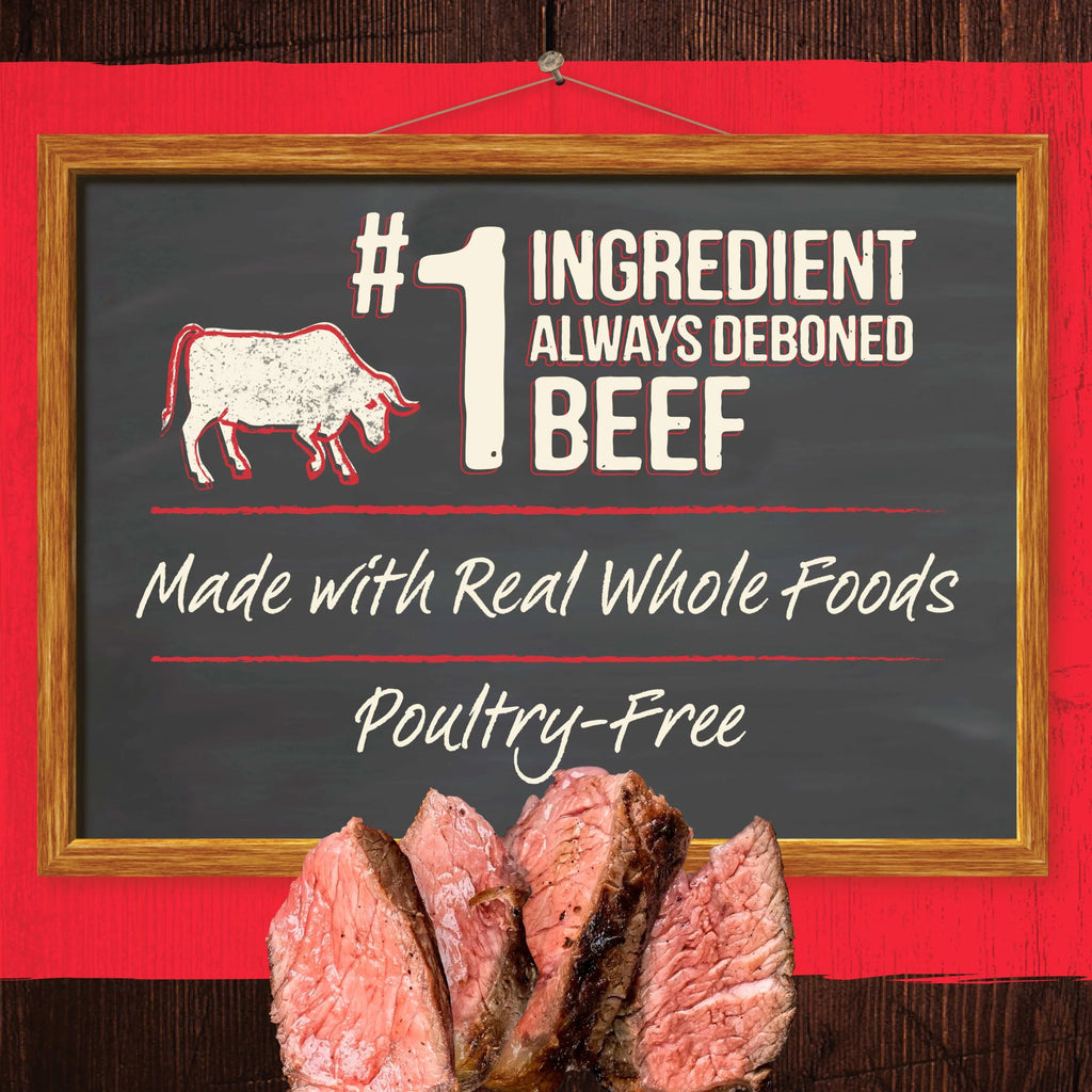 Real Beef Lamb & Buffalo Grain Free Wet Dog Food 12.7 oz Can E897