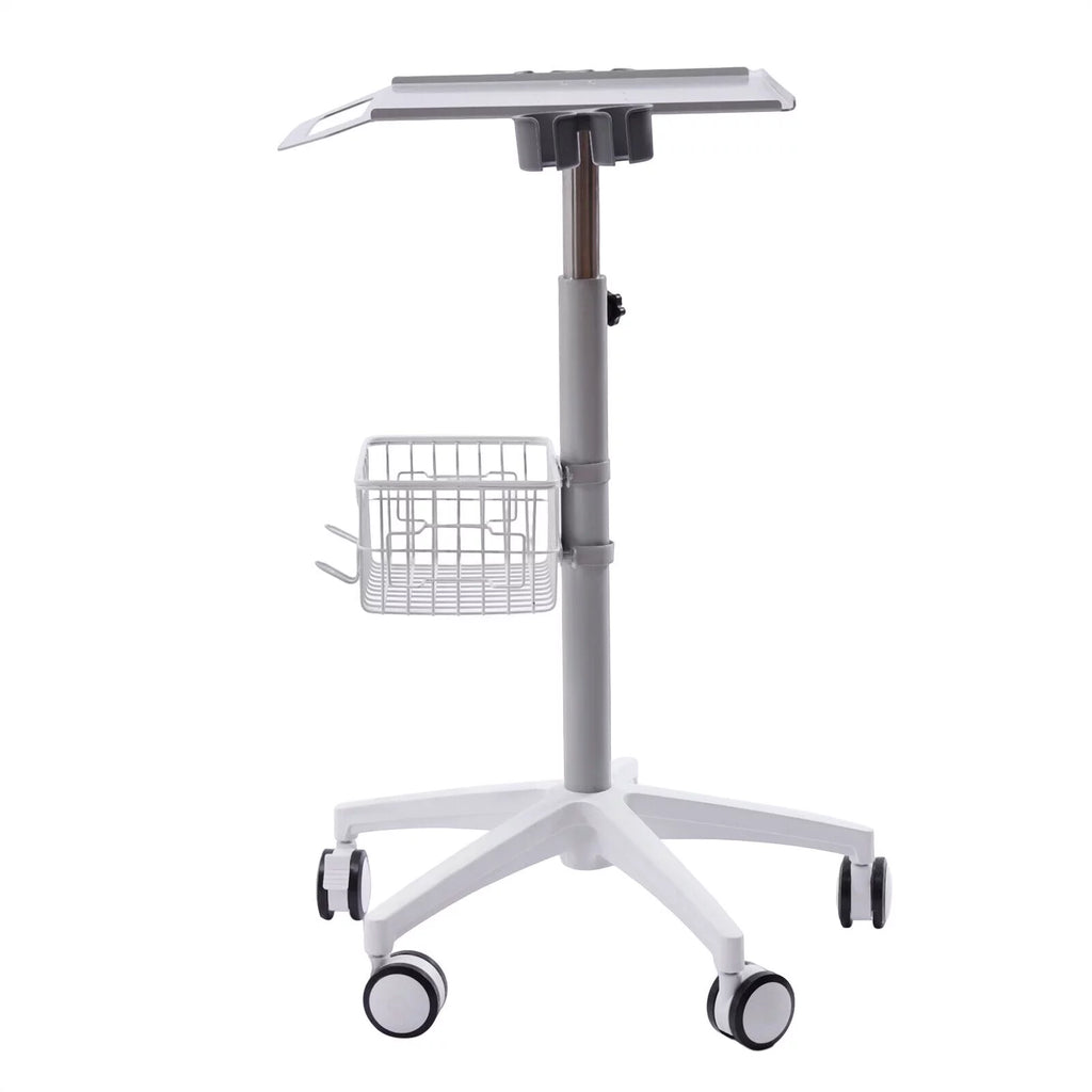Medical Mobile Trolley Cart with Wheels & Basket Y537