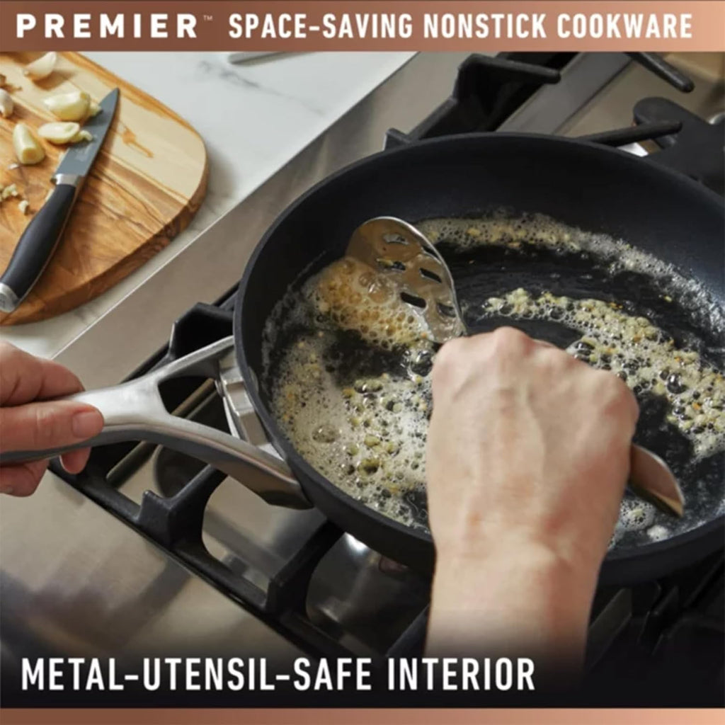 8 Piece Hard-Anodized Nonstick Pot and Pans Set Y113