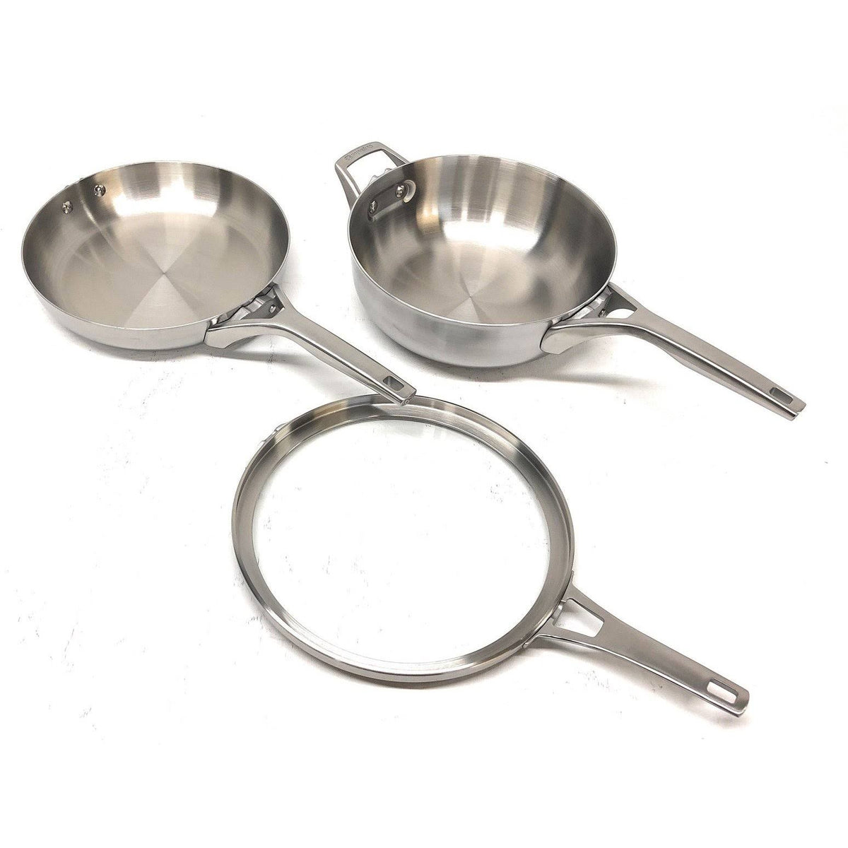 Stainless Steel 3 Piece Stack Cookware Set J6638
