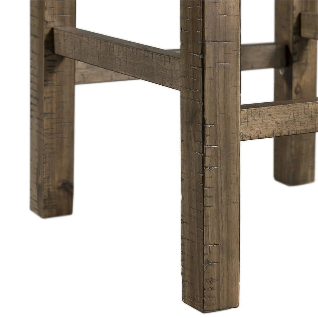 Wood Gray Bar Table Set T930