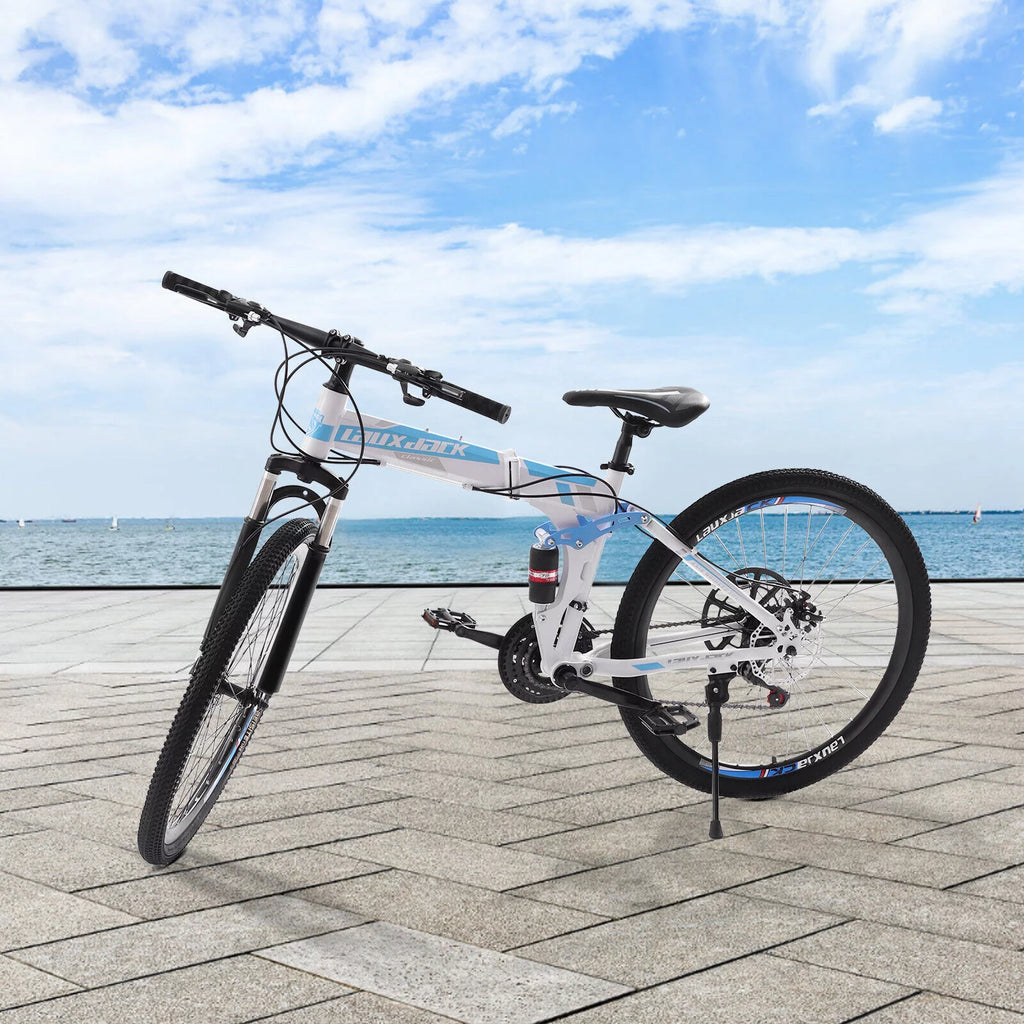 21 Speed Disc Brake Folding Mountain Bike U4948