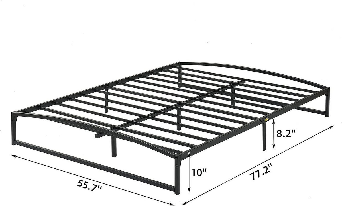 10 Inch Metal Twin Size Platform Bed Frame L646