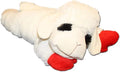 Jumbo White Plush Dog Toy with Squeaker, 24 inches I8348