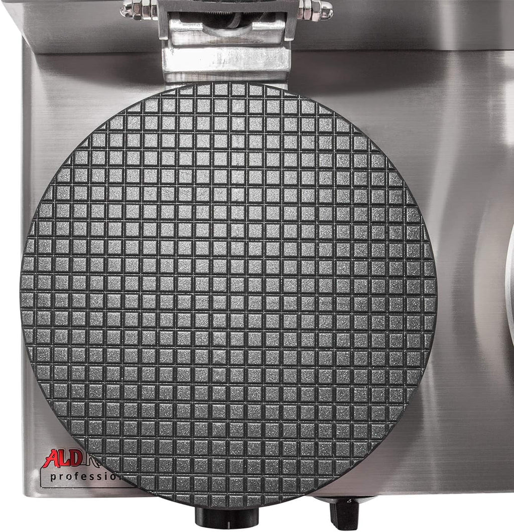 Stainless Steel 2-Head Waffle Cone Maker I219
