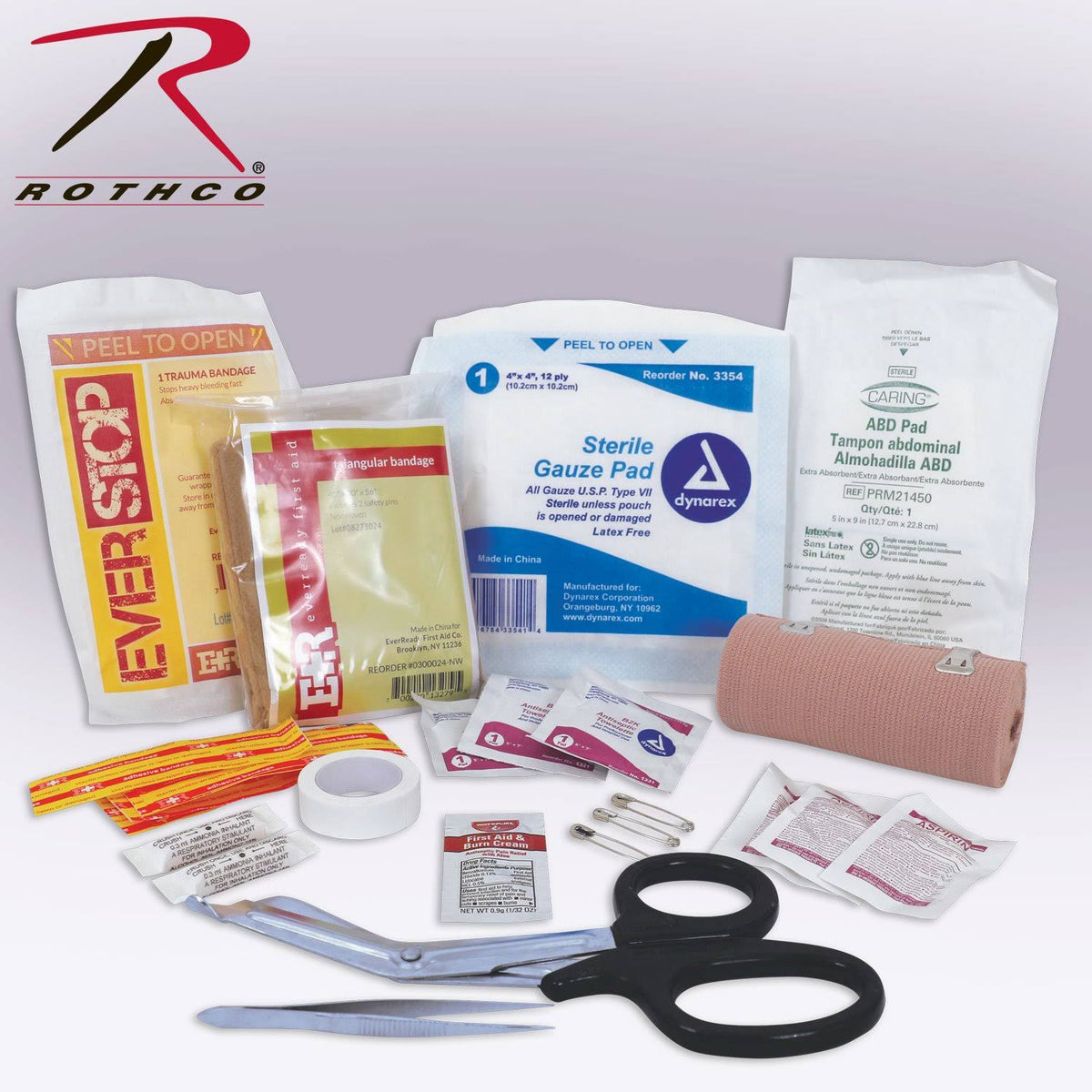 Black Molle Tactical Trauma Kit P17944