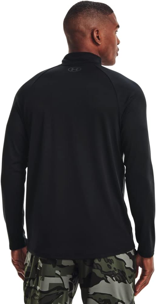 Black ½ Zip Long Sleeve Q385055