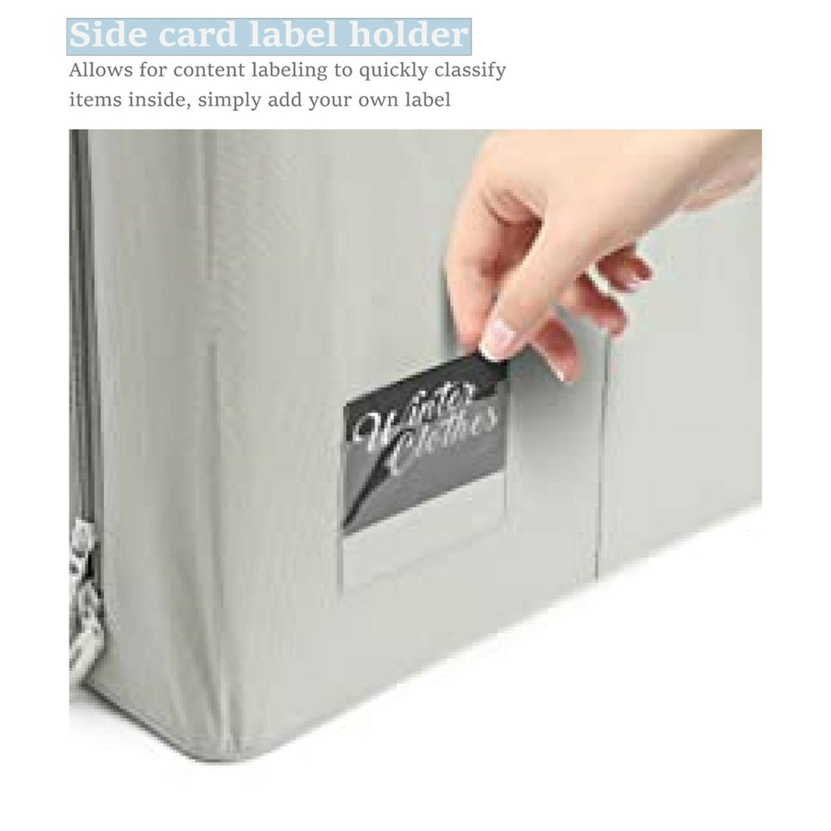 Stackable Clothes & Blanket Storage Bags (2-Pack) H7661
