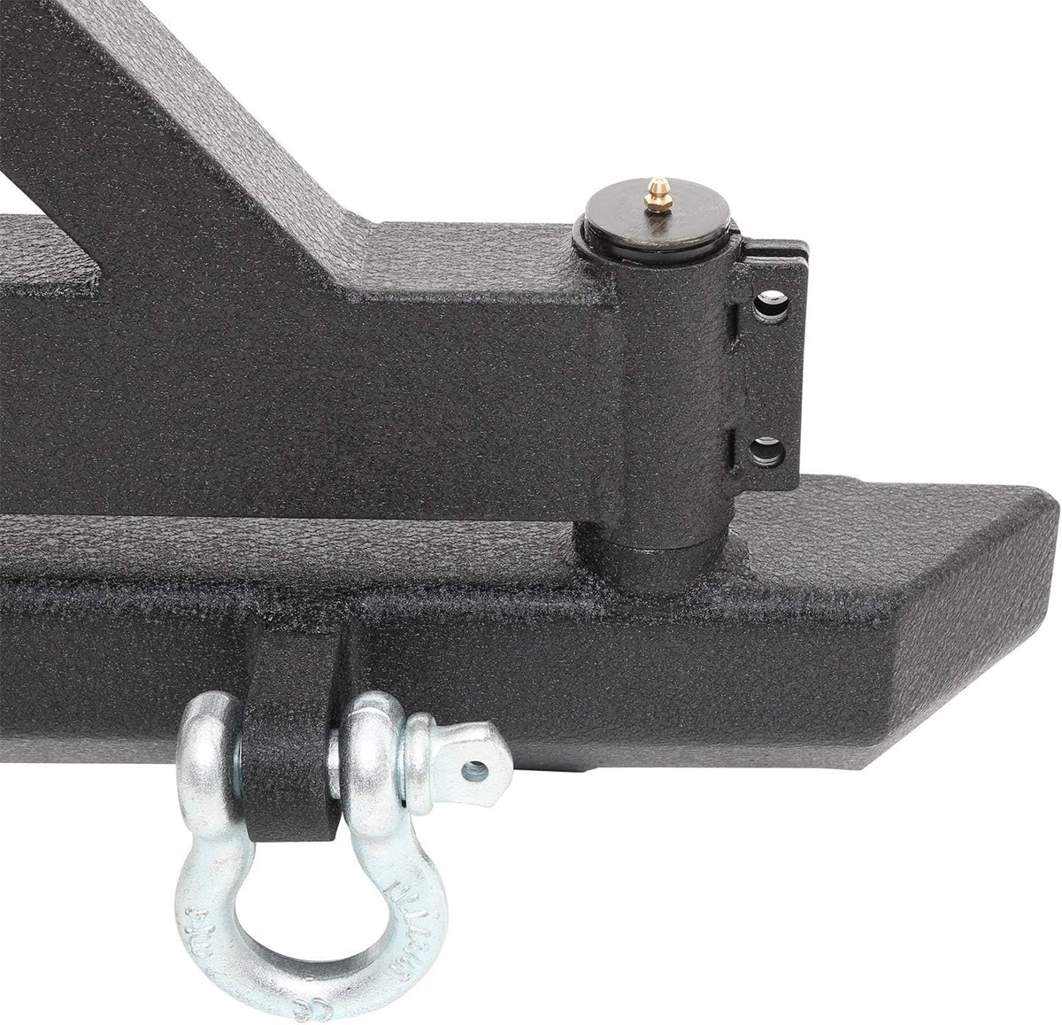 Rear Bumper with D-Ring Mounts, Hitch and Tire Carrier G143852