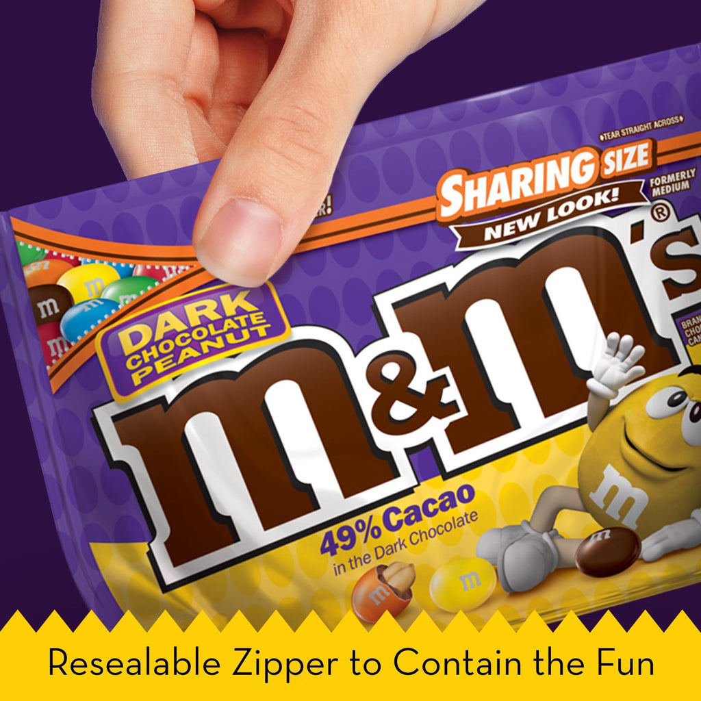 Peanut Dark Chocolate Candy Sharing Size 10.1-Ounce Bag Z33182