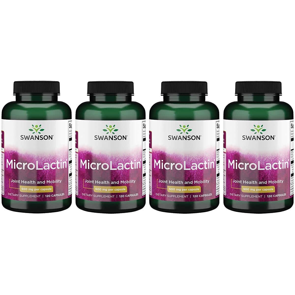 500 Milligrams 120 Capsules (4 Pack) D391