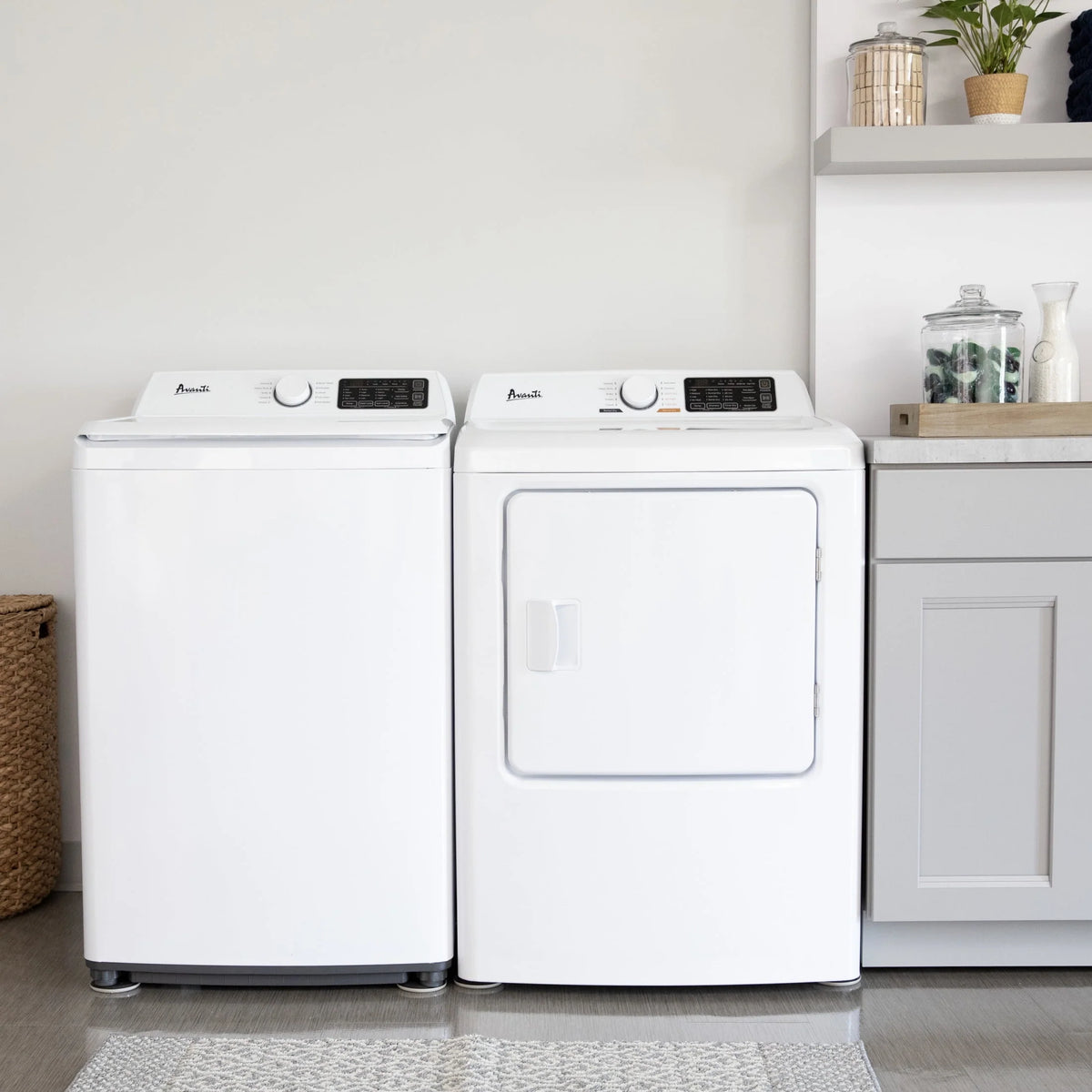 Front Load Electric Clothes Dryer 7.0 Cu. ft. White J611