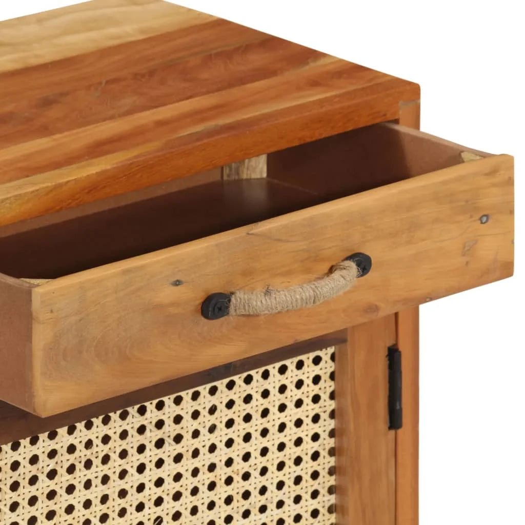Solid Reclaimed Wood Bedside Cabinet C1979