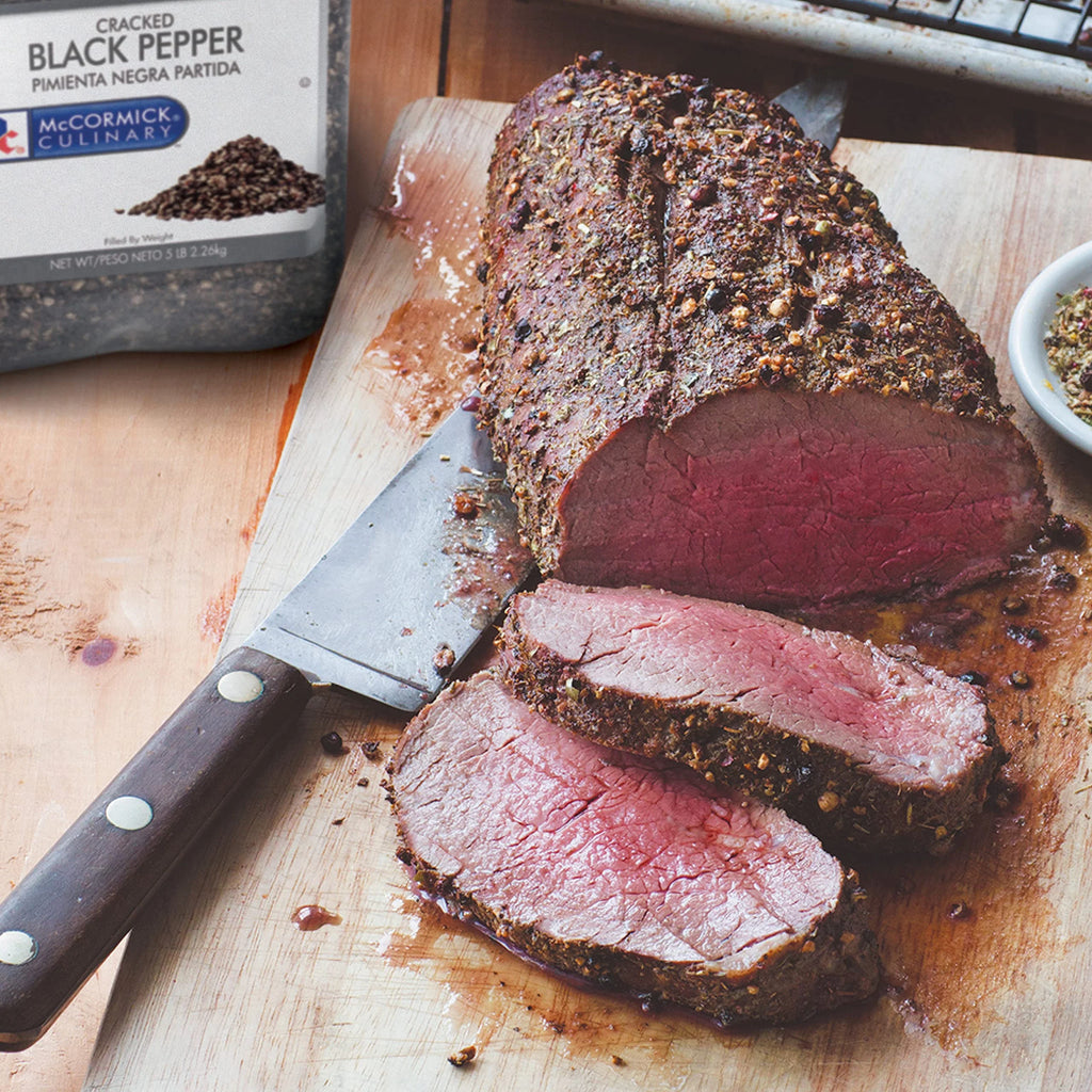 Cracked Black Pepper, 5 Lb Bulk Coarse Black Pepper D9019