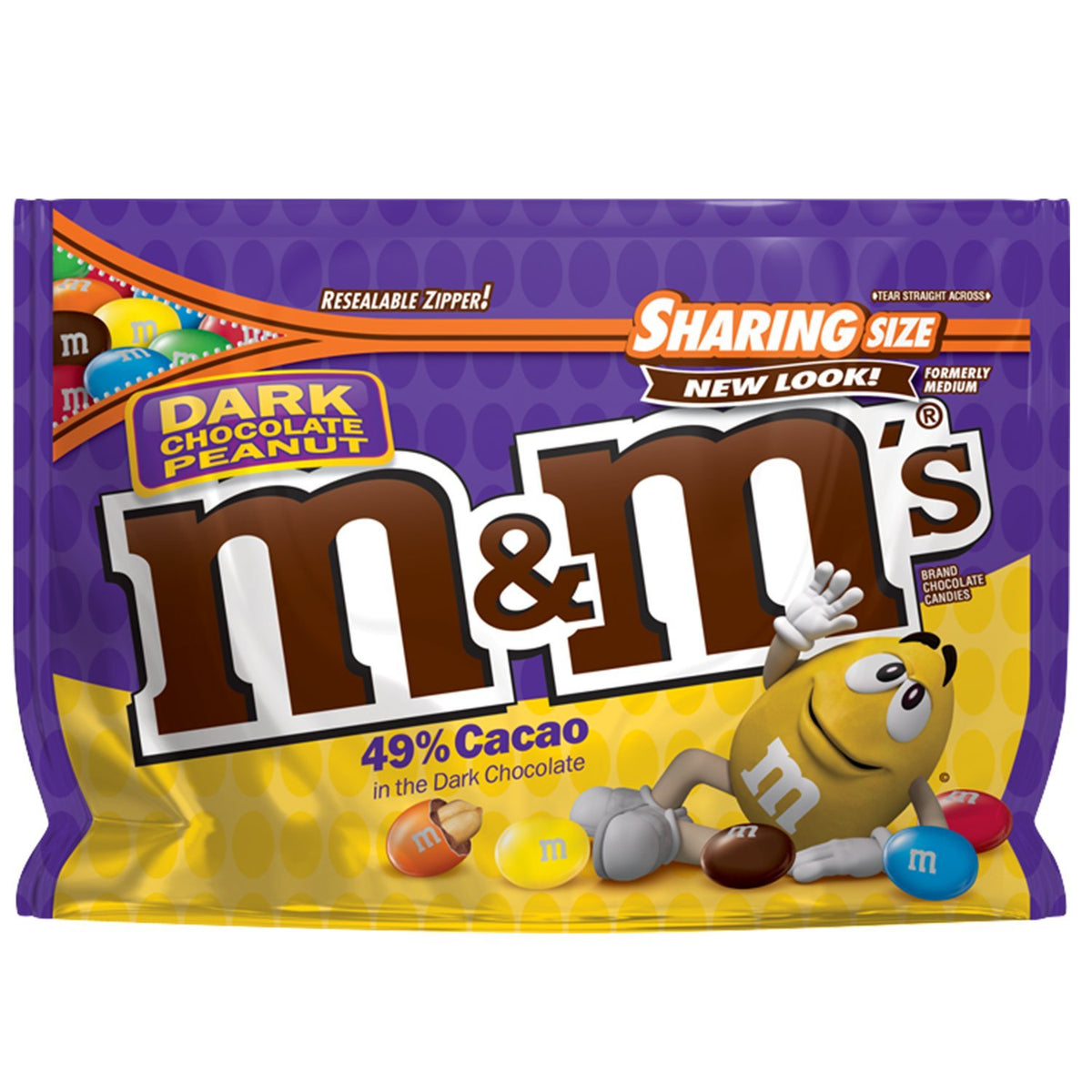 Peanut Dark Chocolate Candy Sharing Size 10.1-Ounce Bag Z33182