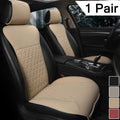 Wine Red Pack of 2 PU Car Seat Covers K5325