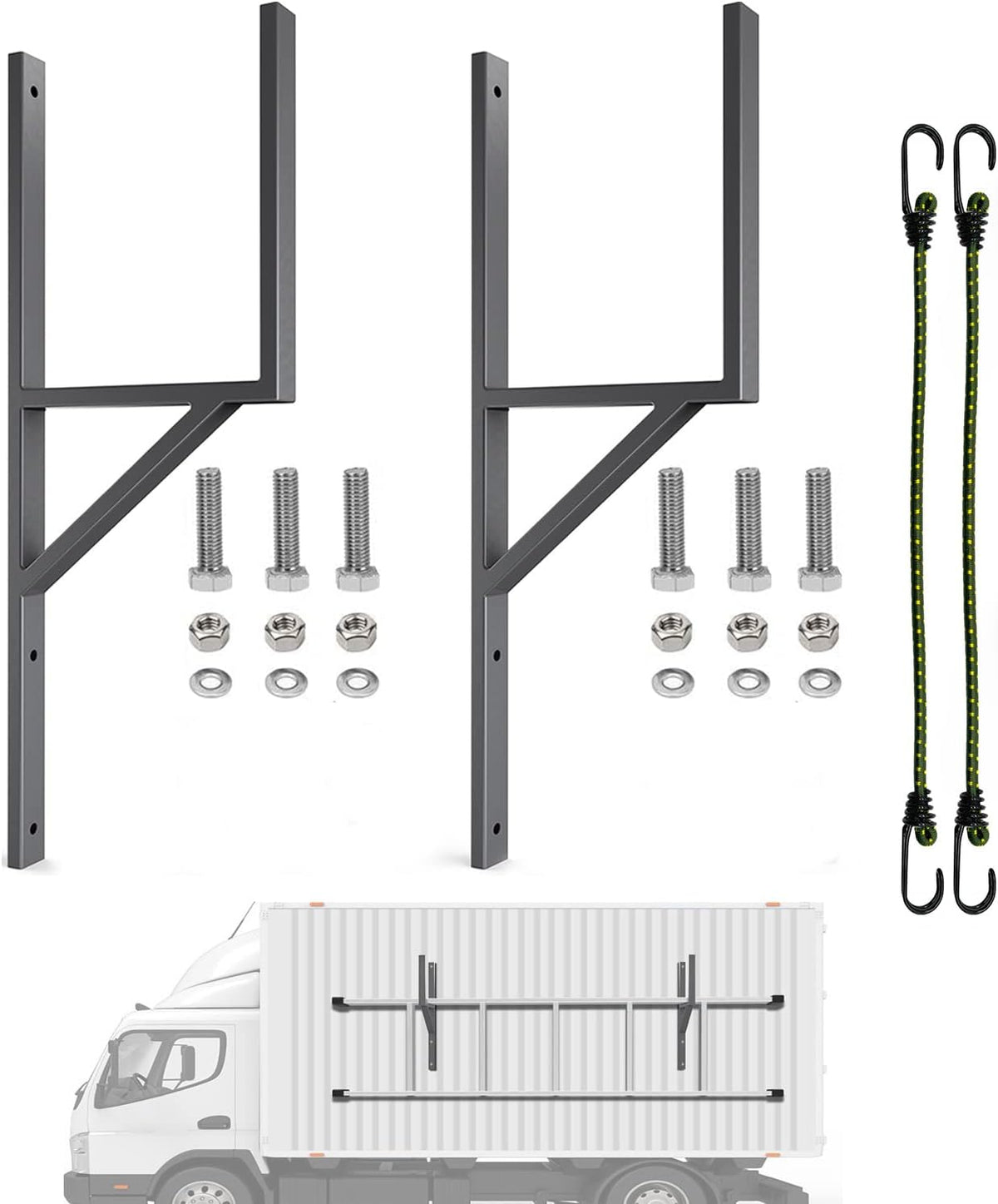 Heavy Duty Side Mount Trailer Ladder Rack J396576