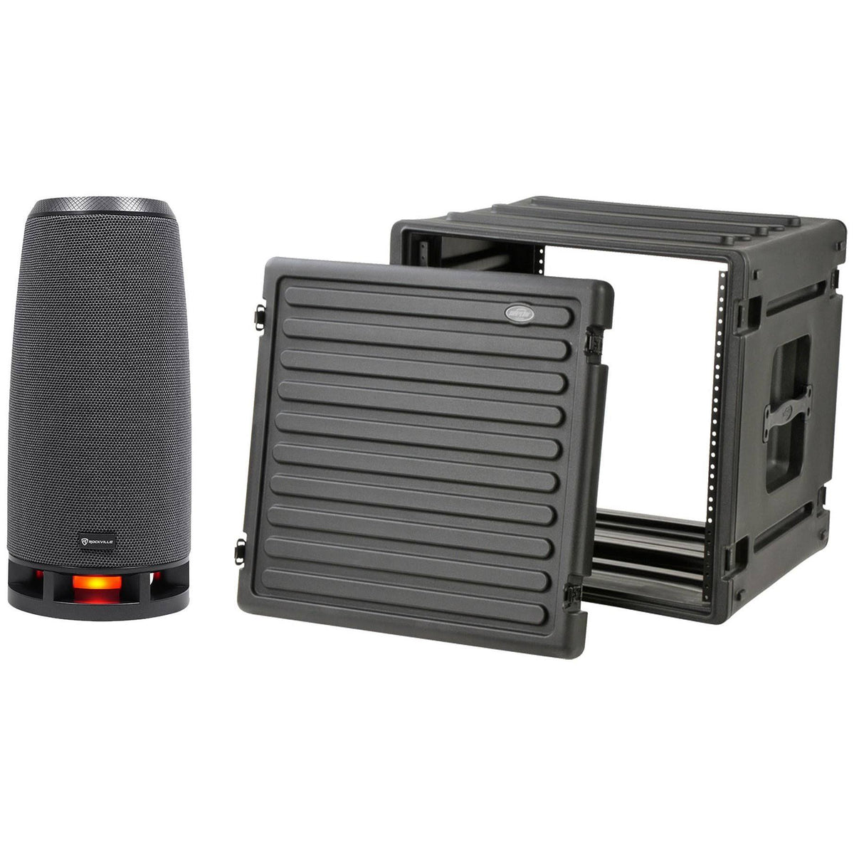 10U Black Molded Rack Case W599328